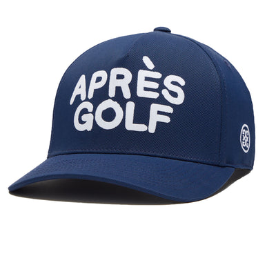 Apres Golf Stretch Twill Snapback Hat Twilight - AW23