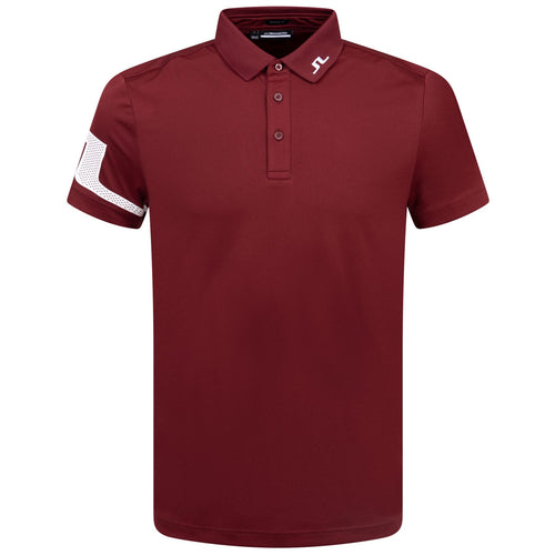 Heath Regular Fit Polo Cabernet - AW24