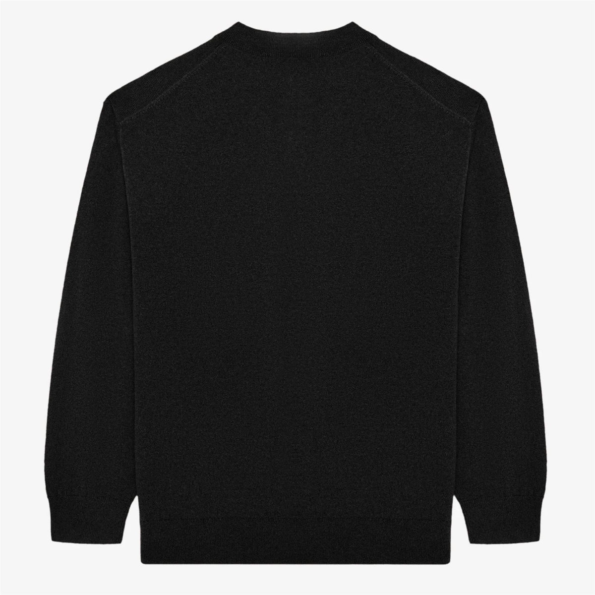 x Jesper Parnevik V-Neck Merino Wool Sweater Black