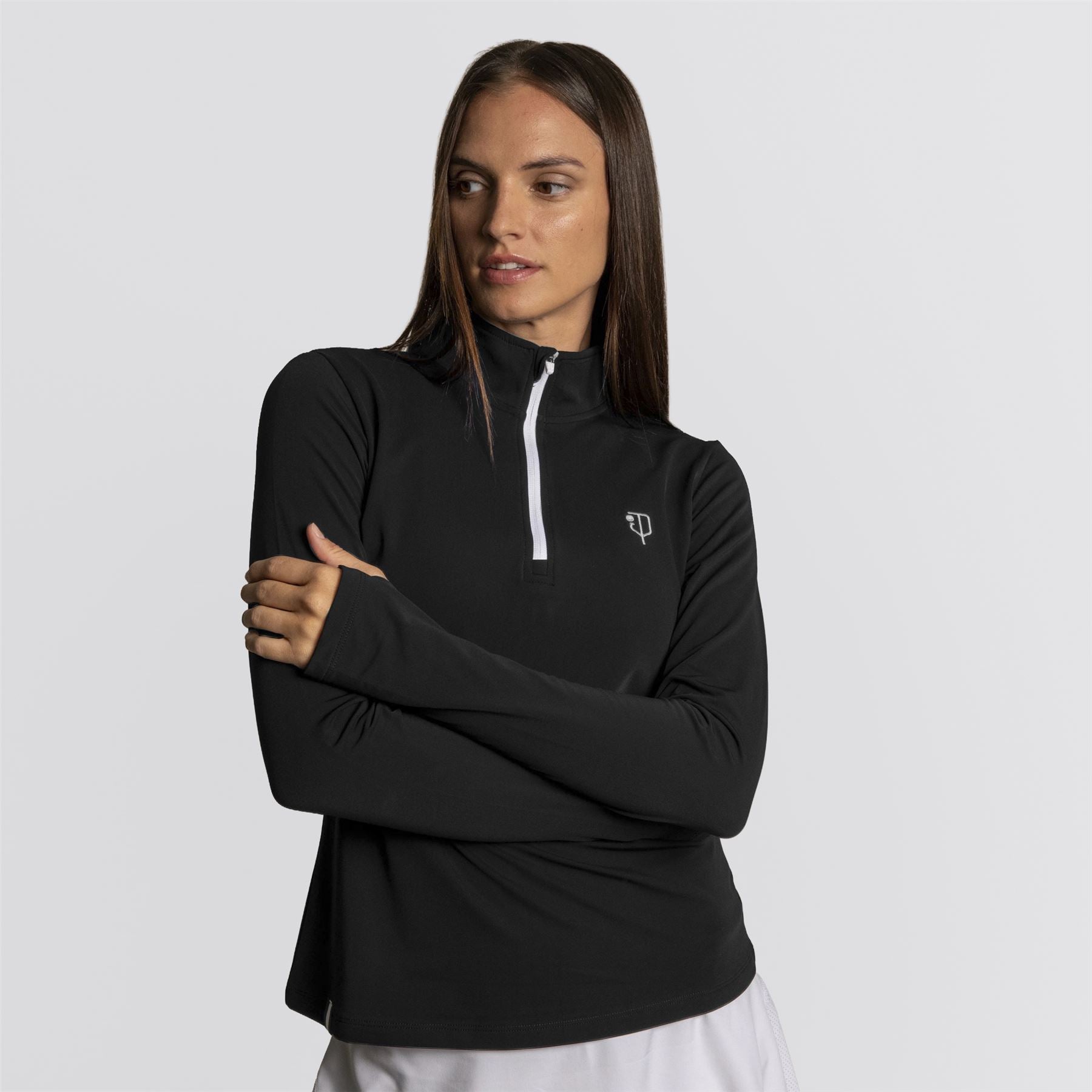 Regatta Quarter Zip Pure Black