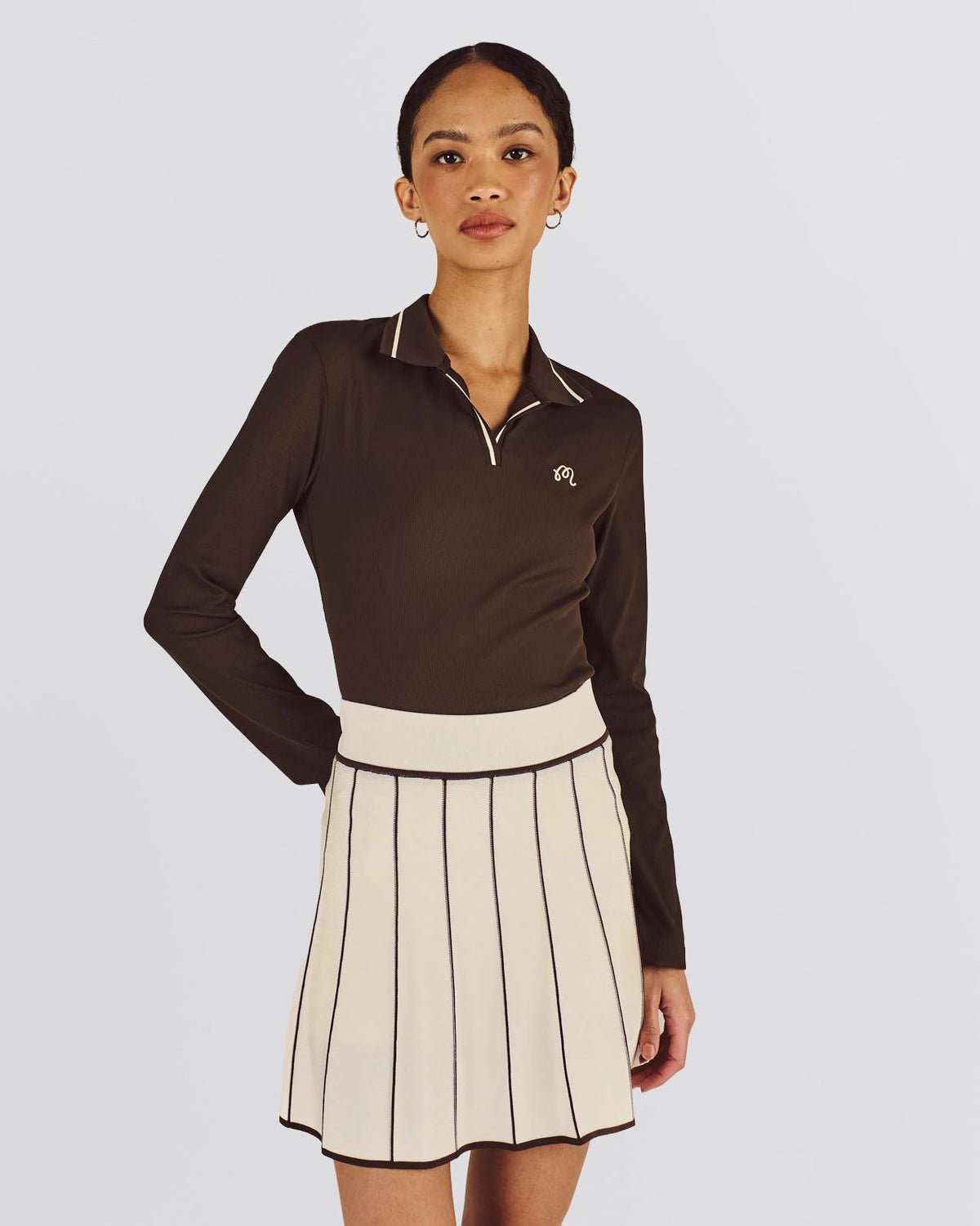 Aurora Knit Skirt Cream