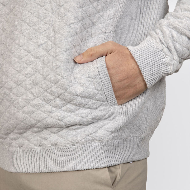 The Wallace Hooded Sweater Heathered Gray