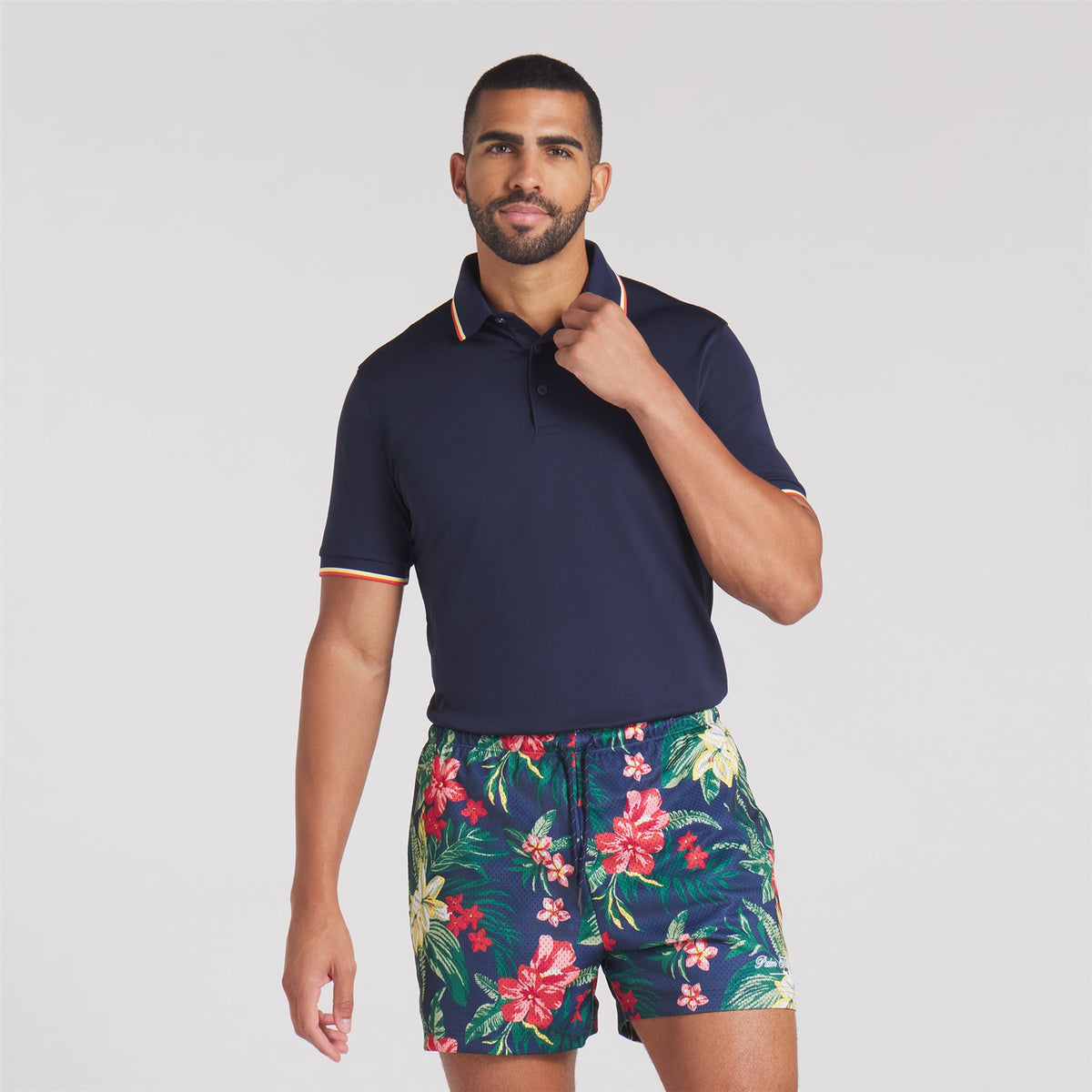 x PTC Tipped Polo Deep Navy