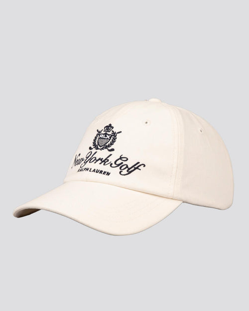 Canvas Crest Cap Cream
