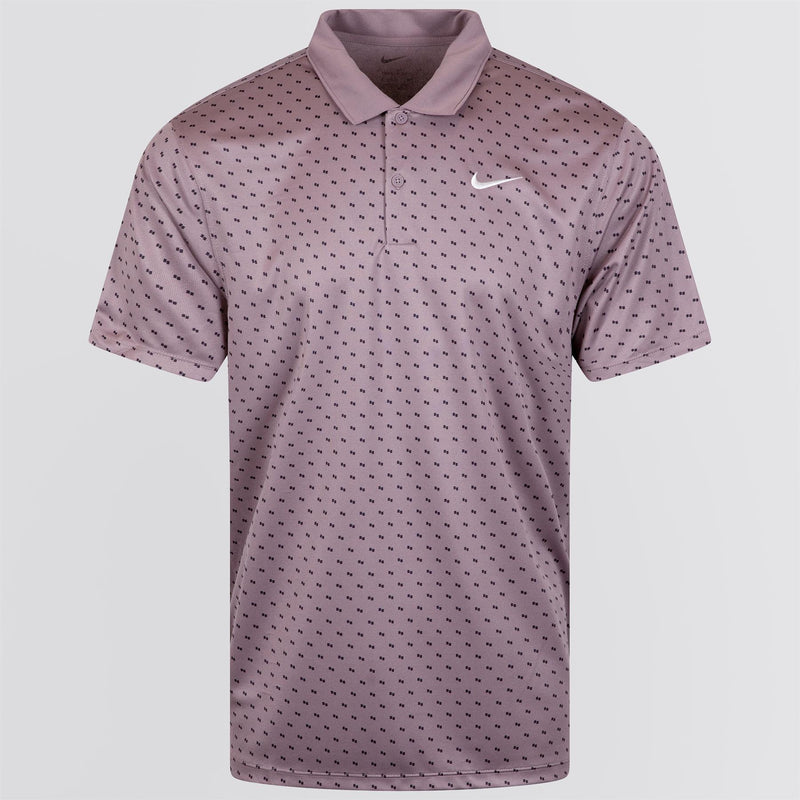 Dri-FIT Victory+ Printed Polo Taupe Gray/White
