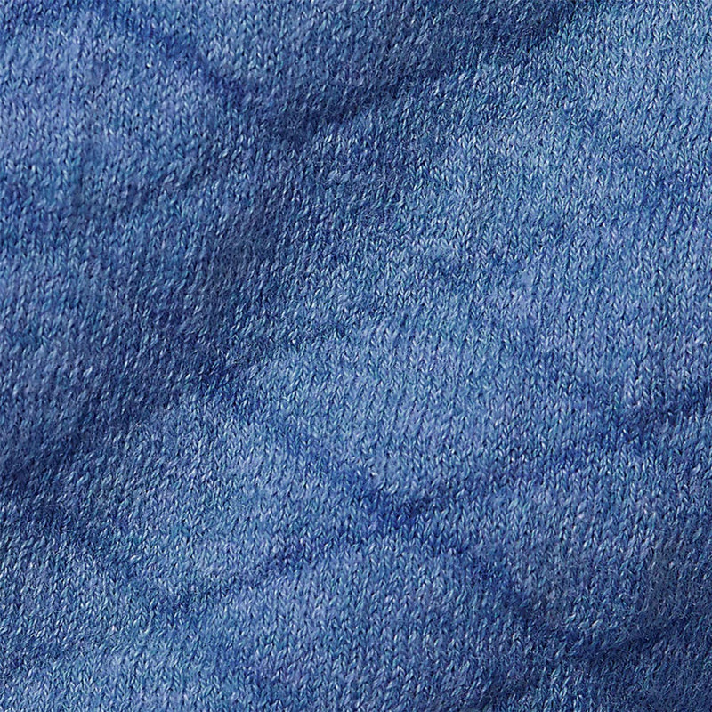 The Wallace Hooded Sweater Heathered Marlin Blue