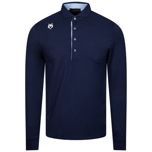 Apache II LS Polo Maltese Blue - 2024