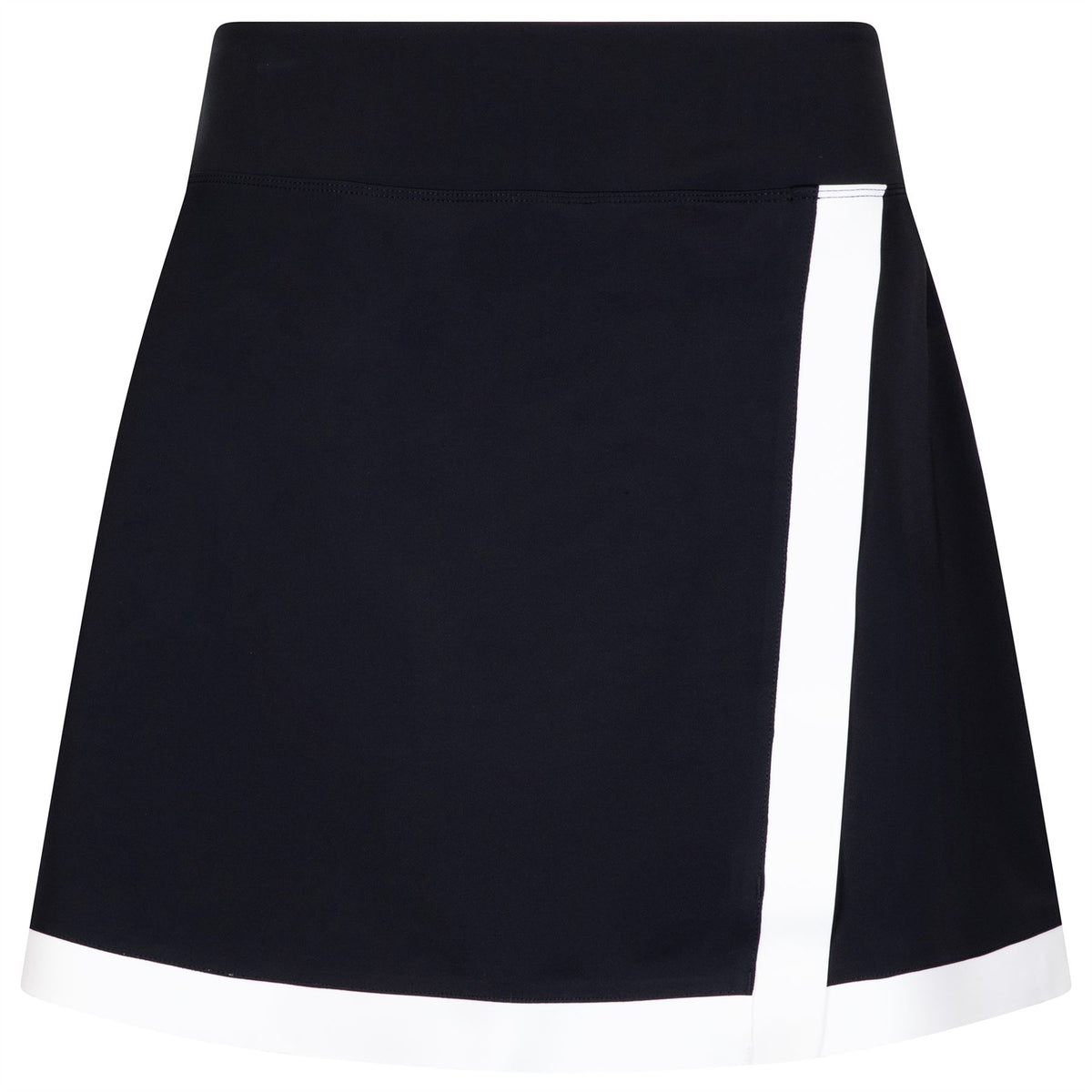 Womens Contrast Sport Skirt Navy/White