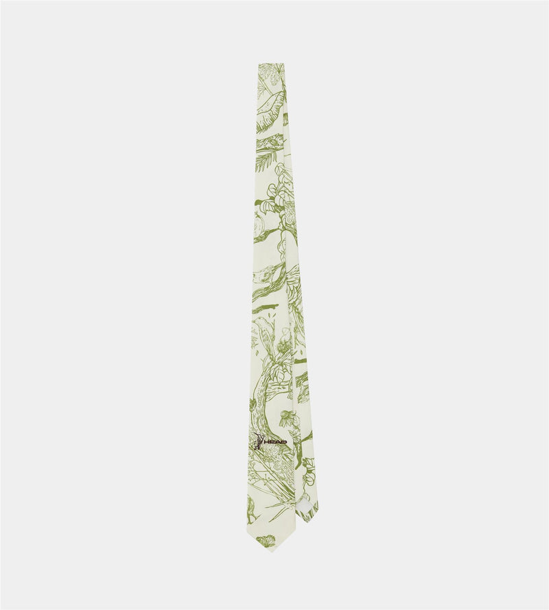 Womens Club Tie Cream/Blue/Forest