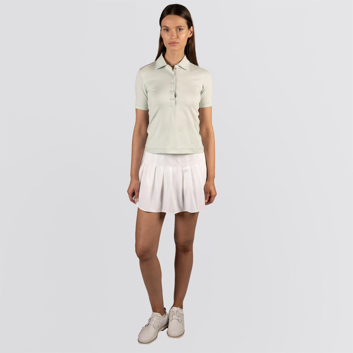 Womens Suki Polo Porcelain