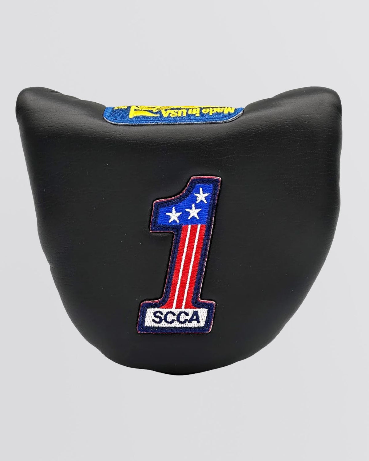 Round Tail U-Leather Mallet Putter Cover Huntington Black