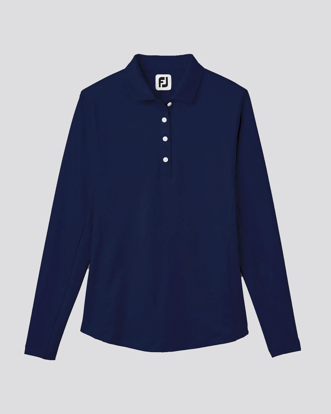 Womens LS Sun Protection Shirt Navy