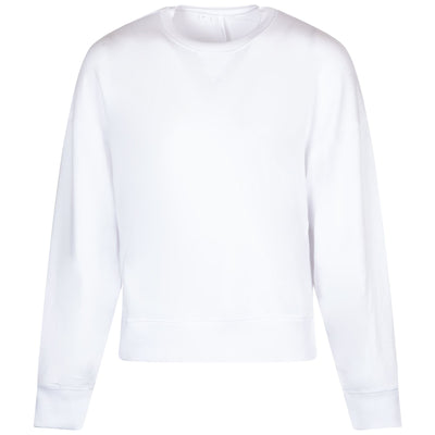 Womens Cloud Terry Crew Knit White - 2024