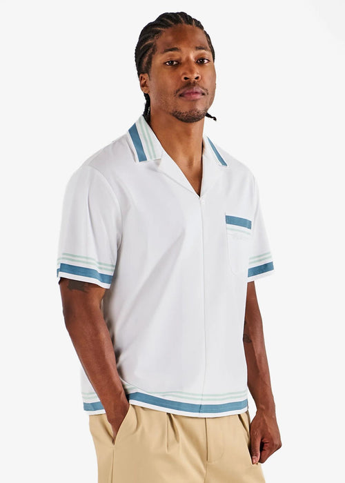 Ventura Camp Shirt White