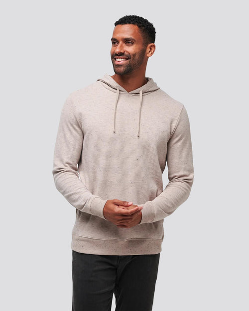 Cloud Waffle Hoodie Oxford Tan