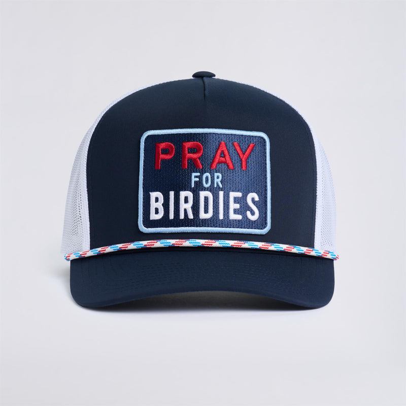 Pray For Birdies Retro Mid Trucker Twilight/RWB