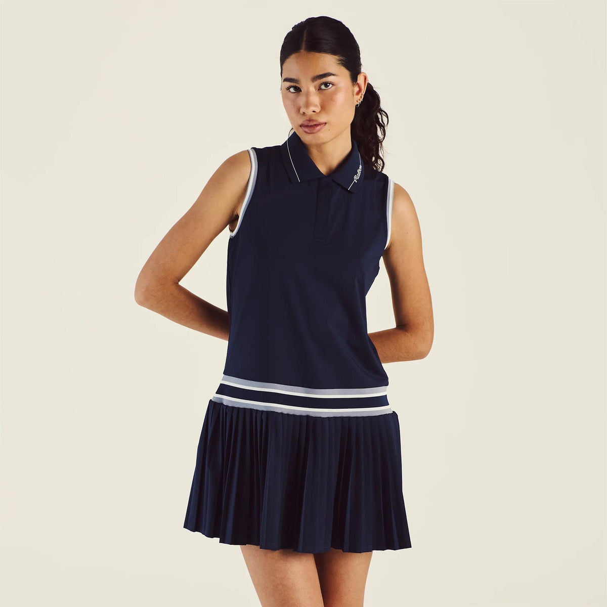 Womens Bella Dress Navy