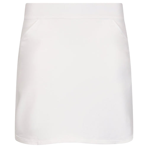Womens Alice Petal Hem Skort White