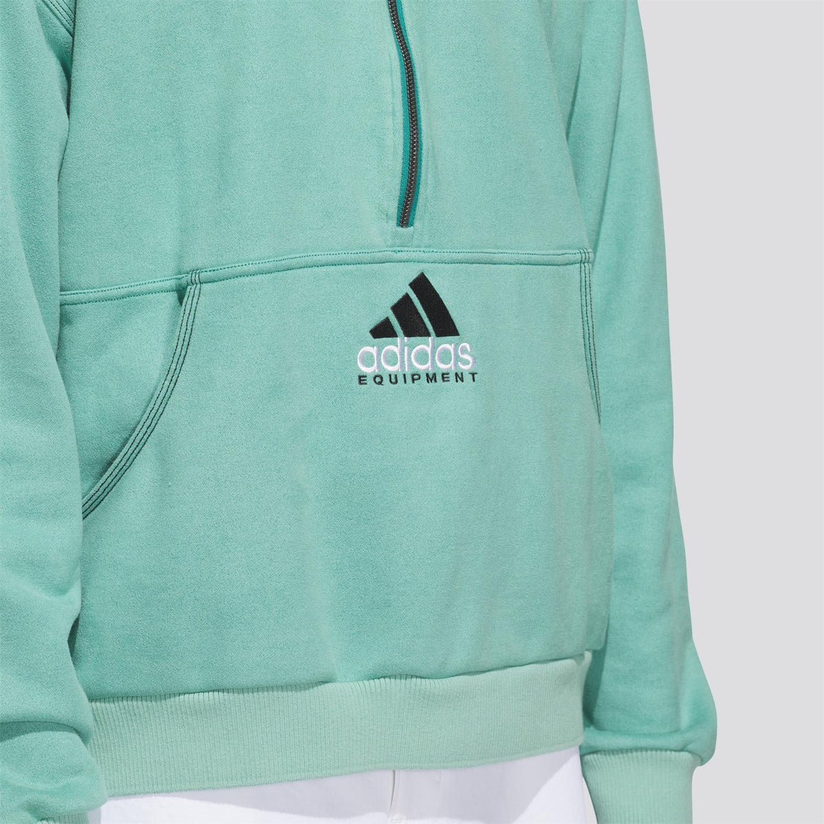 Equipment Quarter Zip Jacket Green