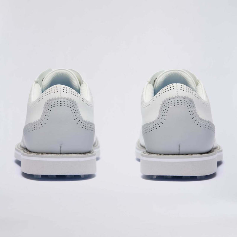 Gallivanter Leather Brogue Golf Shoes Snow/Nimbus