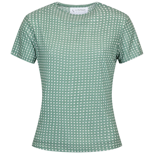 Womens Sentry UPF SS Top Chive Rattan - SS25