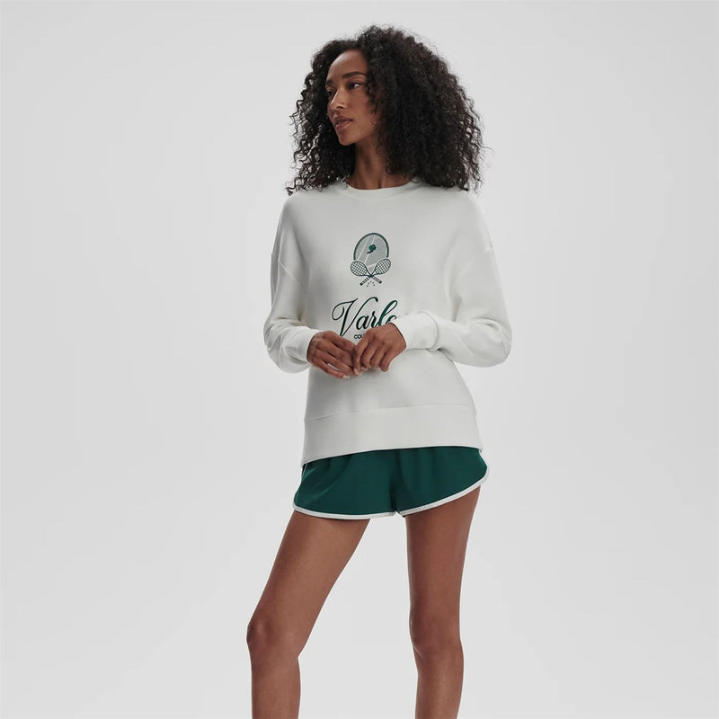 Womens Rasco Namesake Sweat White/Forest