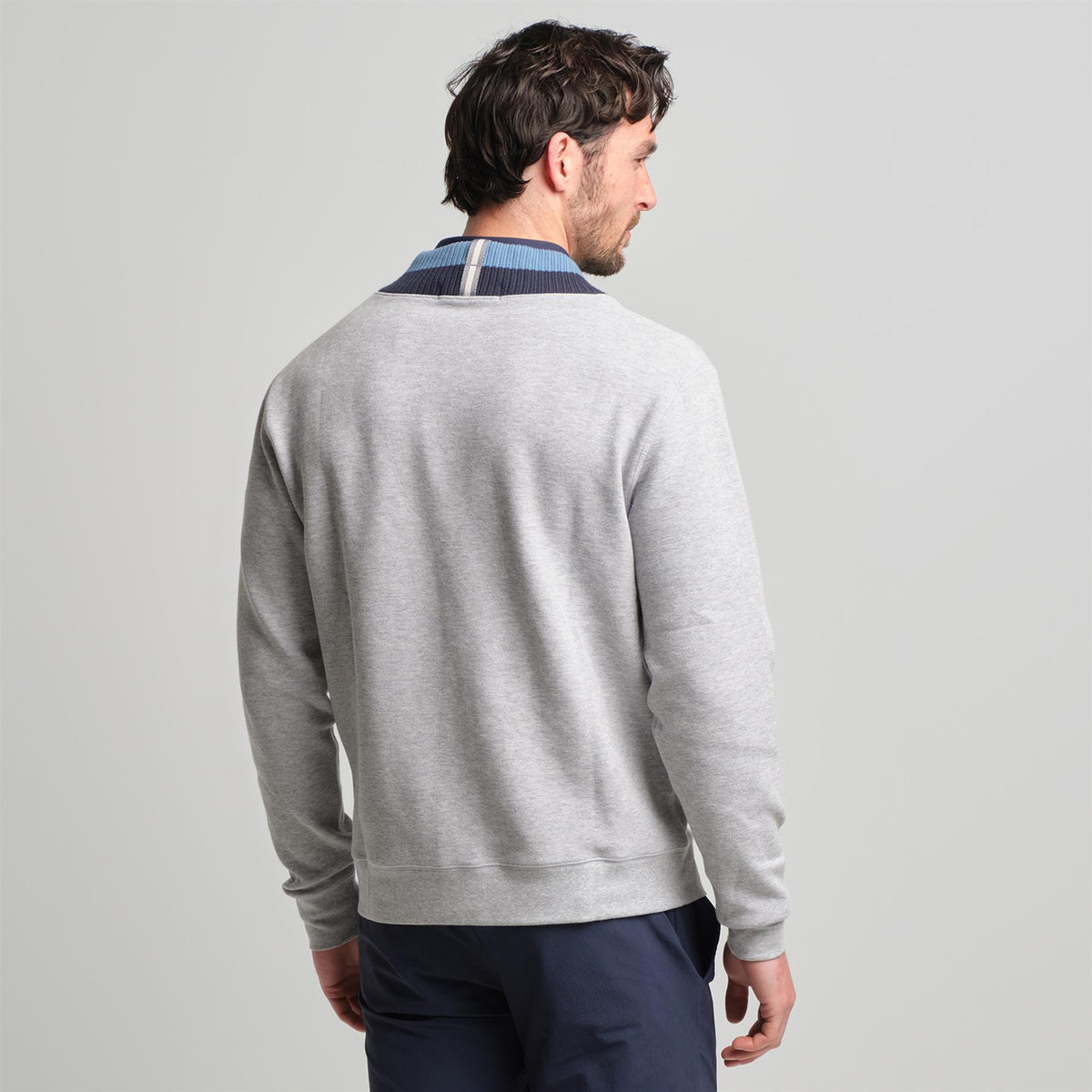 Carter Cricket Sweater Light Grey Heather