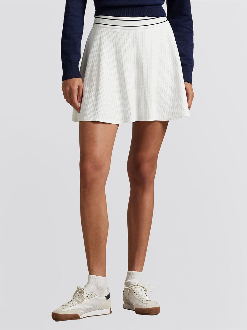 RLX Womens Cable Motif A-Line Skort
