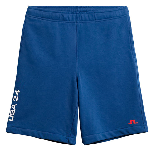 Jacques Cotton Jersey Shorts Estate Blue - SU24