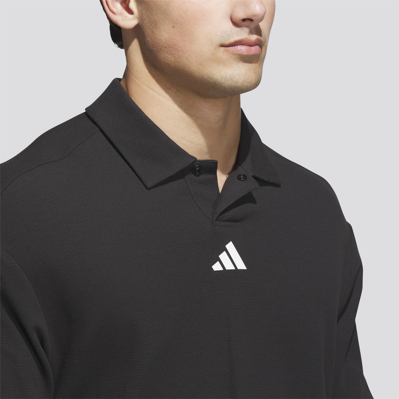 Beyond The Course LS Loose Fit Polo Black