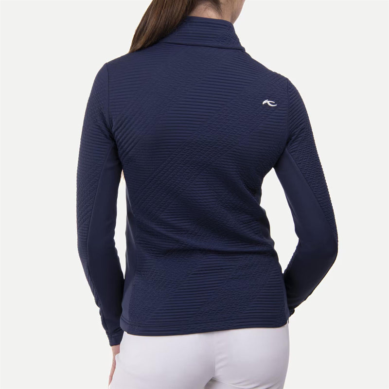 Womens Neila Half Zip Mid Layer Atlanta Blue