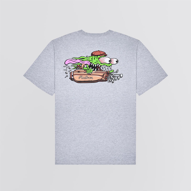 x Santa Cruz Bermuda Slasher Tee Malbon Heather Grey