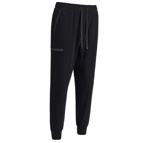 Stretch Warp Knit Cargo Jogger Pants Onyx - AW24