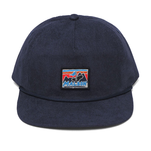 Glacier Corduroy Rope Cap Navy - AW24