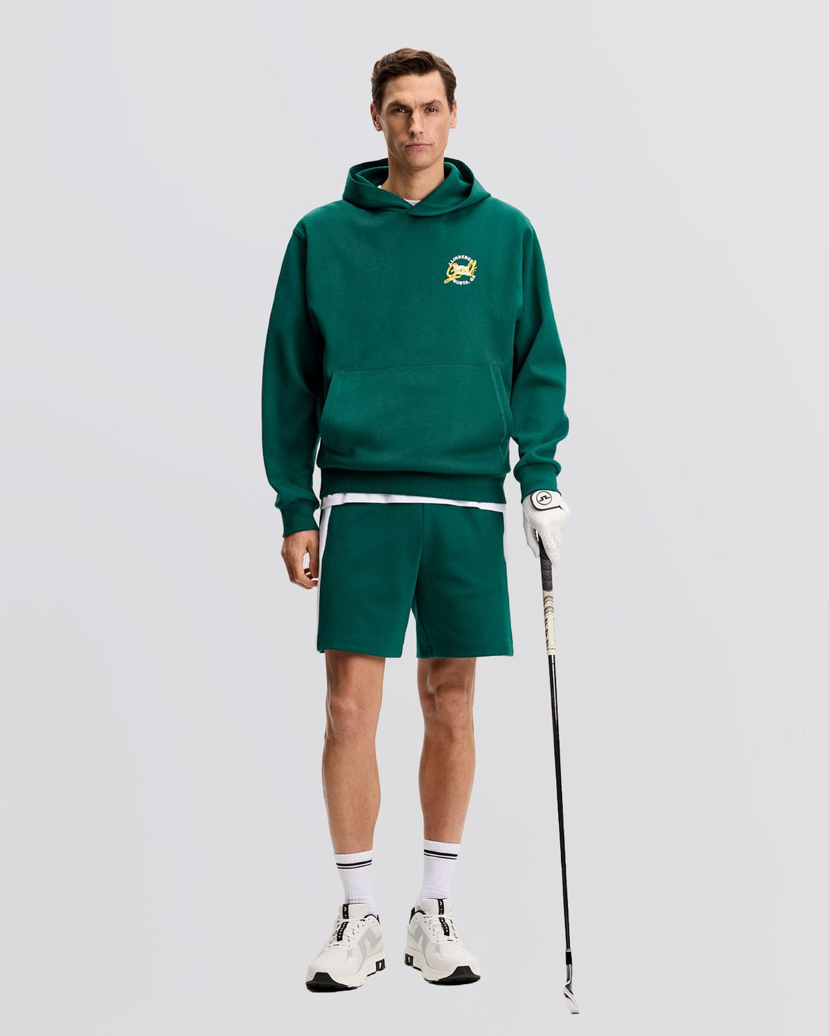 Gusta Tour Sweat Shorts Forest Biome