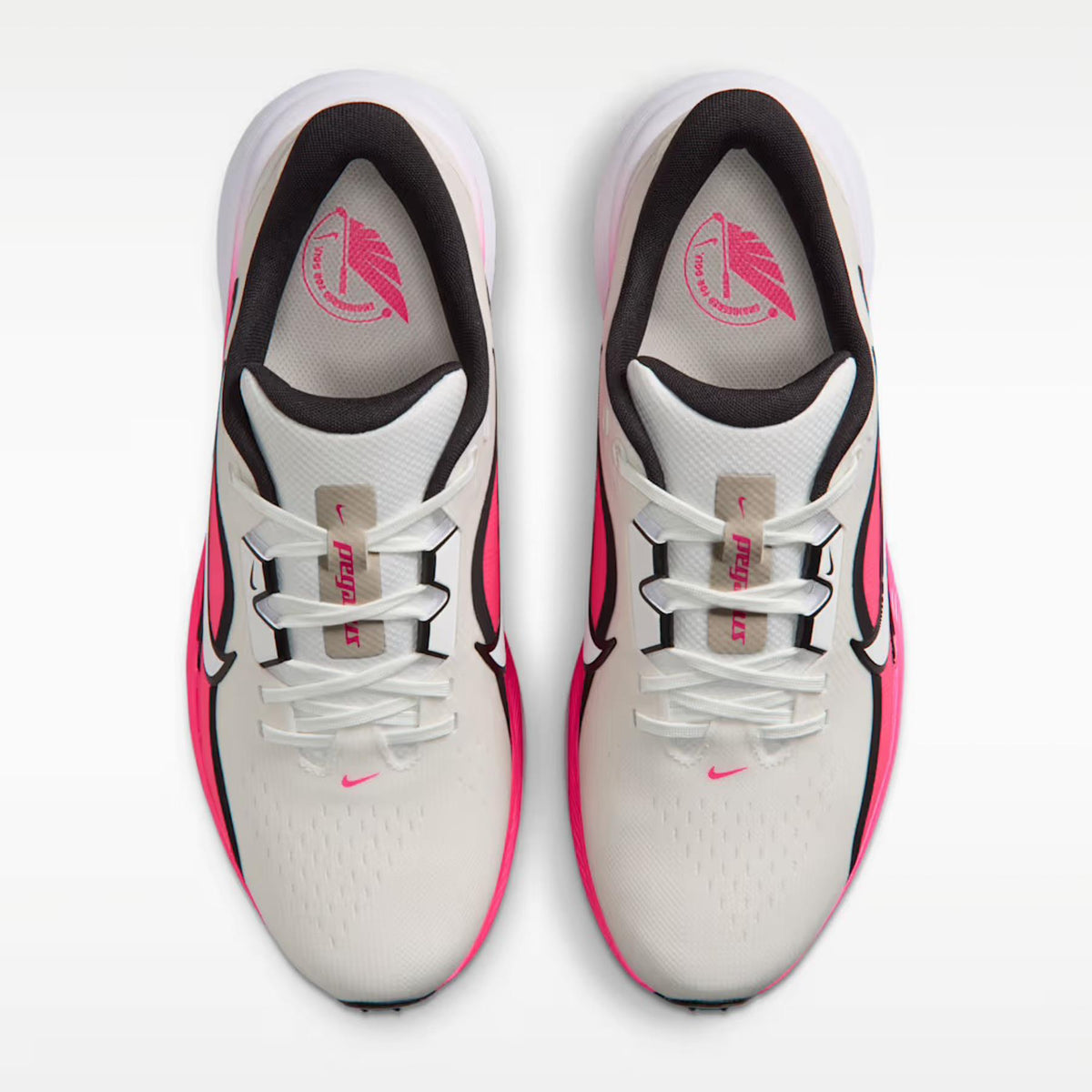 Pegasus 1 Spiked Golf Shoes Sail/Black Hyper Pink