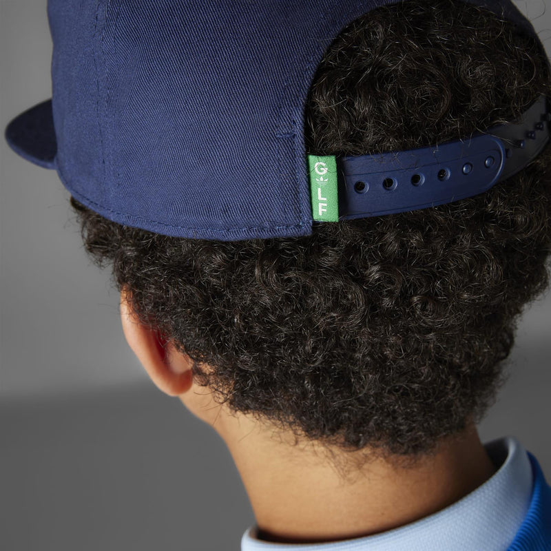Golf Tour Archive 5 Panel Patch Cap Night Indigo