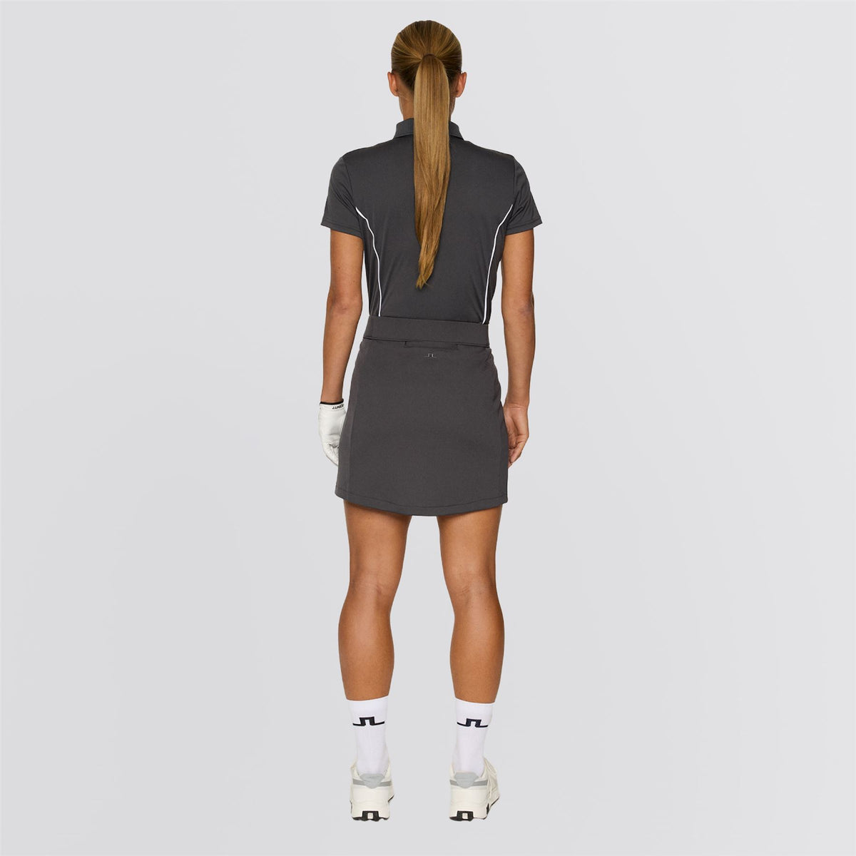 Womens Amelie Mid Skirt Asphalt