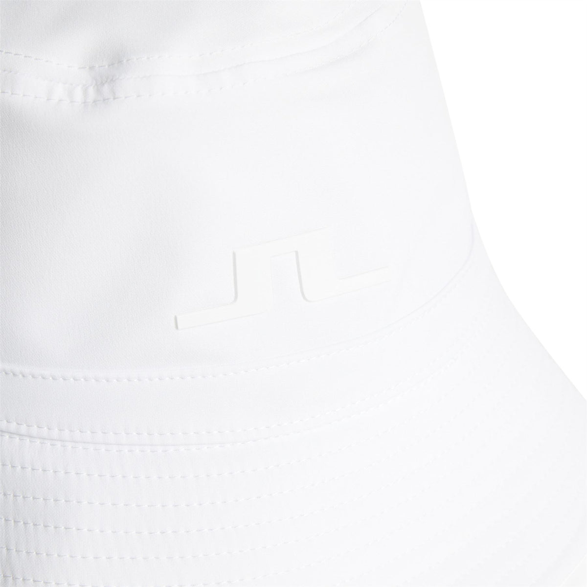 Womens Siri Tech Stretch Bucket Hat White