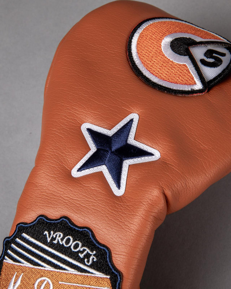 The Point Fairway Headcover Laguna Orange