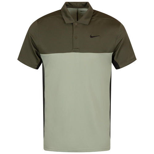 Dri-FIT Victory+ Color Block Polo Cargo Khaki/Black/Jade Horizon - W24