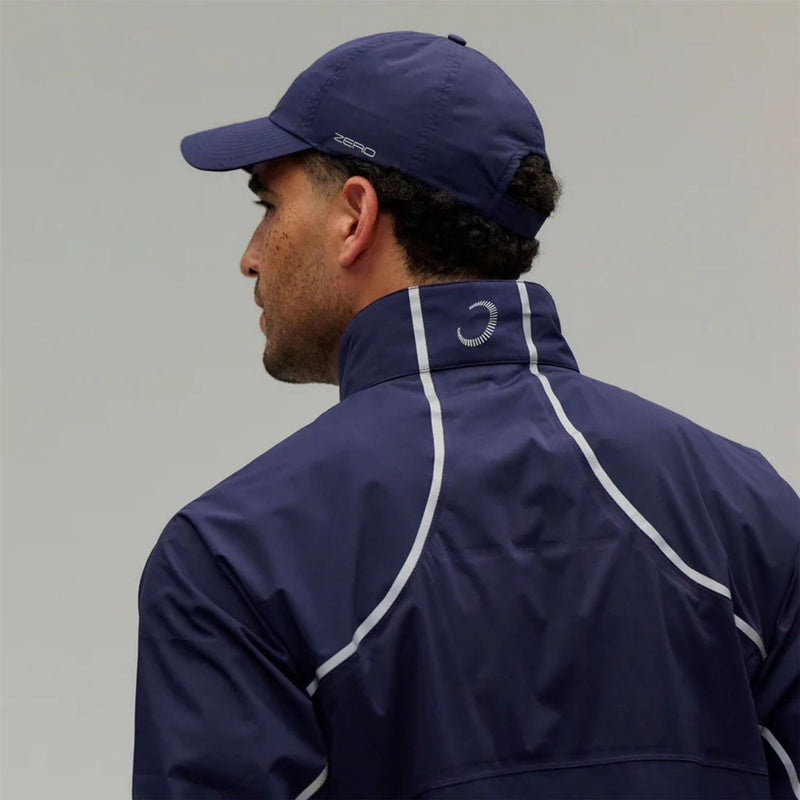 Power Torque Full Zip Jacket Navy/Metallic Silver