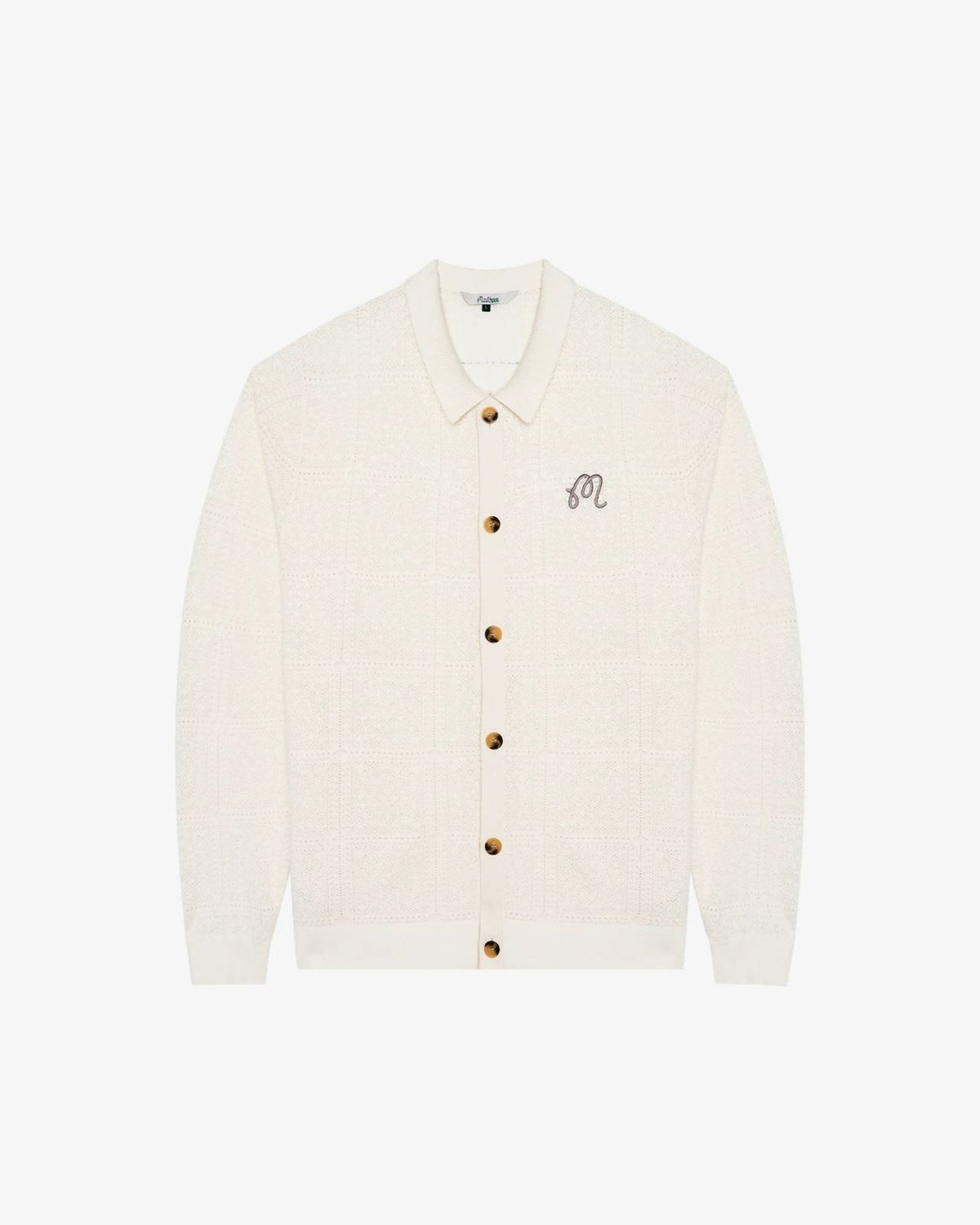 Resort Crochet Cardigan Whisper White