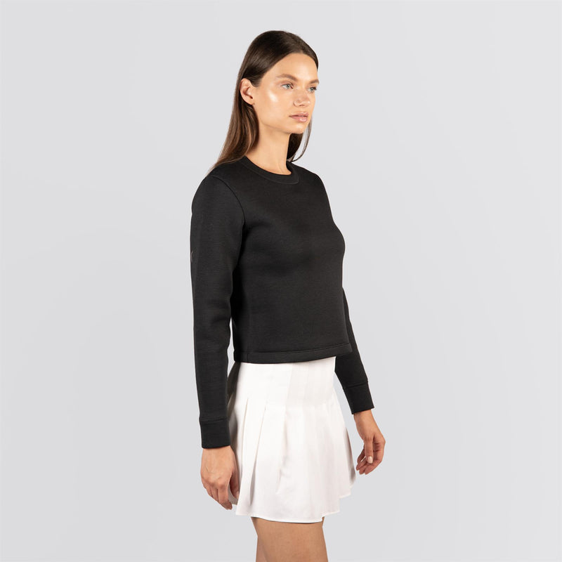 Womens Keri Crew Neck Black