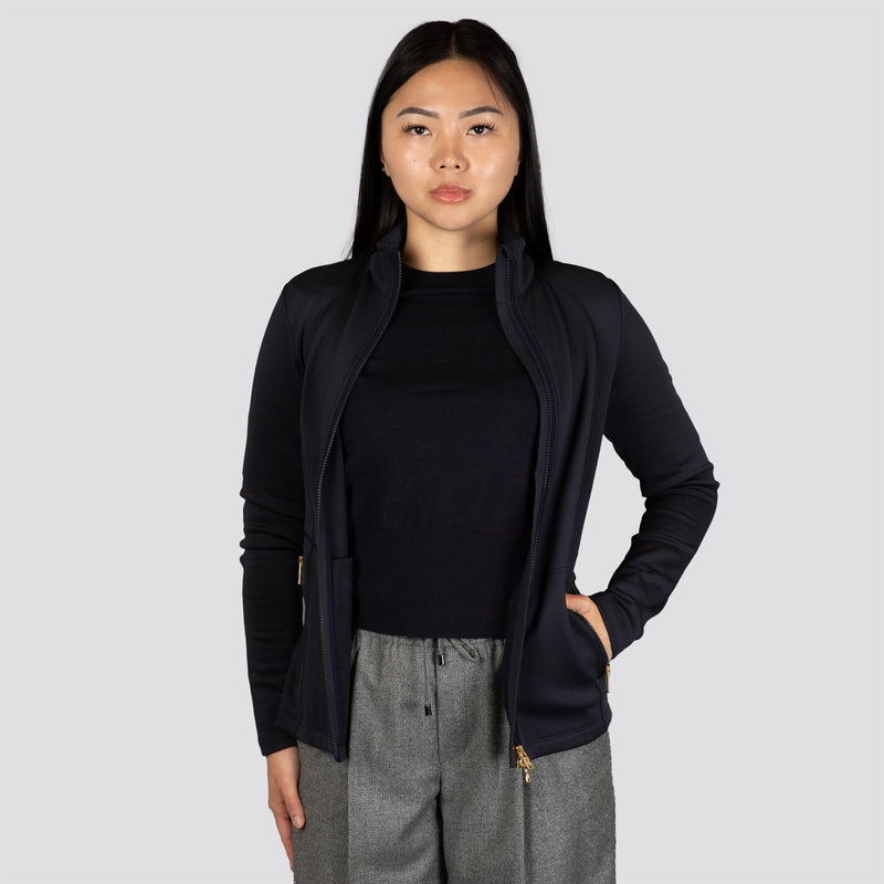 Womens Aneska Mid Layer Navy