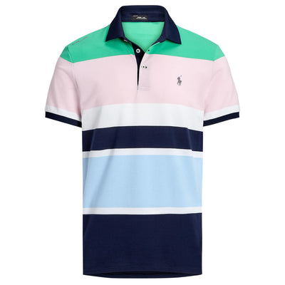 Tailored Fit Performance Polo Vineyard Green Multi - SS24