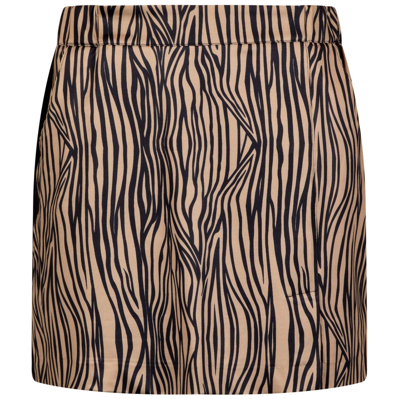 Womens The Zebra Print Skort Navy