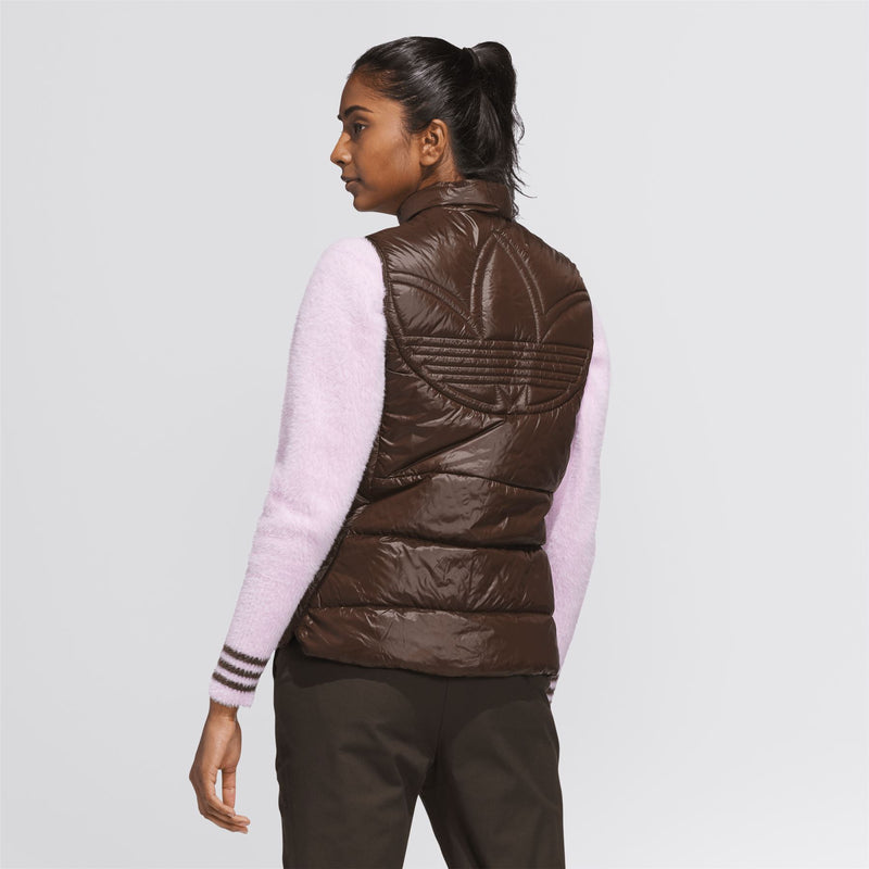 Womens Originals Down Vest Dark Brown