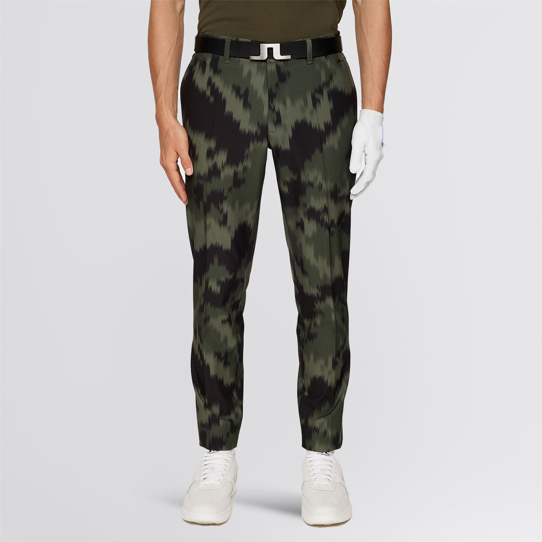 Ellott Print Pants Warp Forest