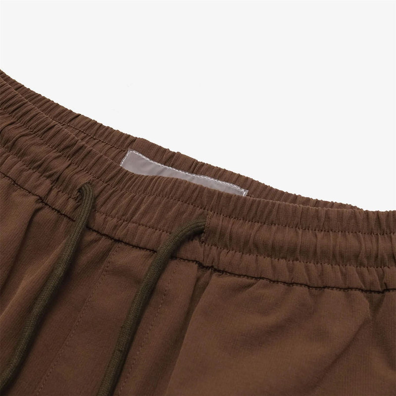 Numeric Nylon Cargo Shorts Brown